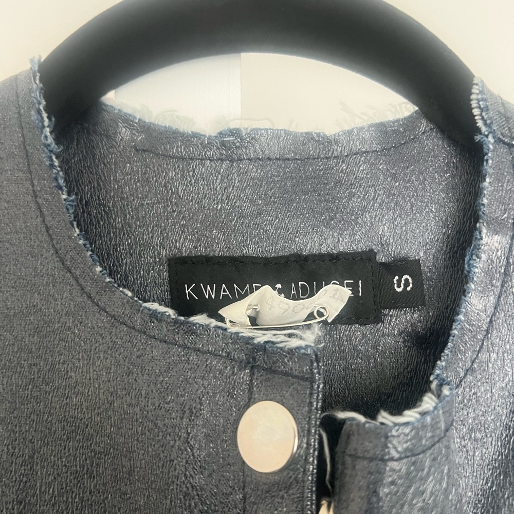 KWAME ADUSEI Silver Jumpsuit